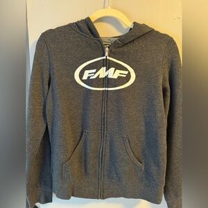 FMF Gray Hoodie Jacket